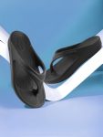 RED TAPE Women Slides(Black , 8)