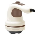 Lifelong Full Body Massager Machine for Pain Relief | Body & Back Pain Relief Product | Corded Electric Manipol Mini Massager | 4-Speed Settings | Women & Men (LLM027, White)