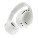 Skullcandy Crusher ANC 2 Over-Ear Wireless Headphones | Active Noise Cancellation, Sensory Bass, Dual Pairing, 50H Battery, Rapid Charge, Alexa Built-in | Bone, Off White