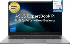 ASUS Expertbook P1 High-performance processor Intel Core i7 13th Gen 13620H – (32 GB/512 GB SSD/Windows 11 Home) P1403CVA-S60940WS Thin and Light Laptop(14 inch, Misty Grey, 1.42 Kg, With MS Office)