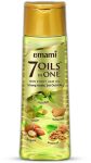 EMAMI 7 Oils In One Hair Oil Makes Hair 20X Stronger And Manageable. Hair Oil(500 ml)