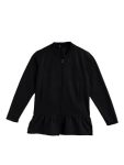 Alano Unisex Kids Black Wool Blend Jackets