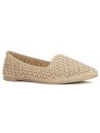 Bata Marge Lofer E 24 Womens Loafers in Yellow Beige Gold