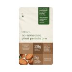 Cosmix No-Nonsense Plant Protein Pro | 26g Protein/Serve | Indonesian Cacao | Yeast Powered Plant-Based Protein | PDCAAS of 1 | Light On Gut, Superior Muscle Recovery – 38g (Pack of 1 Sachet)