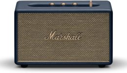 Marshall Acton III Wired Connectivity Home& RCA or 3.5mm input 60 W Bluetooth Speaker(Midnight Blue, Stereo Channel)
