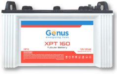 Genus 36 Months Warranty Tubular Inverter Battery(120 Ah, XPT160 12V C20 Rating Short)