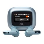 JBL New Launch Live Beam 3 TWS,Hi-Res Audio True ANC Earbuds,Smart Case with Touch Display,48H Playtime,Wireless Charging,6 Mic,Multipoint Connection,Ip55 Proof, Headphones App,Personi-Fi 3.0 (Blue)