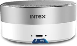 Intex BT-120 T 5 W Bluetooth Speaker(White, Grey, Stereo Channel)