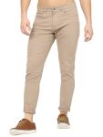 Highlander Men’s Slim Fit Pants (HLTR004597_Khaki