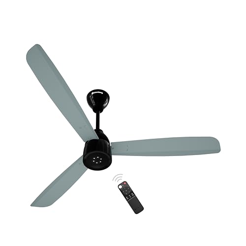 KUHL Prima A BLDC Ceiling Fan with 5 Year Warranty BLDC Motor with Remote 1200 mm Ceiling Fan(5 Star | Brown | Pack of 1)