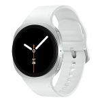 Samsung Galaxy Watch8 (44mm, Bluetooth, Silver) with 3nm Processor | Dual GPS | Sapphire Glass & Armor Aluminum | 5ATM & IP68 | BP, ECG, IHRN & Vascular Load Monitoring | Anti-oxidant Index
