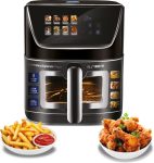 KENT Ultra Digital Air Fryer 5L| Upto80%Less Oil Usage|Touch Control Panel Air Fryer(5 L)