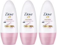 DOVE Even Tone 48H Odour Protection Deodorant Roll-on – For Women(150 ml, Pack of 3)