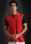 DUCATI Printed Men Polo Neck Red T-Shirt