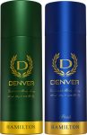 DENVER Hamilton & Pride Combo Body Spray – For Men(360 ml, Pack of 2)