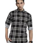 The Indian Garage Co Men’s Slim Fit Shirt (TIGC-0621-SH93-01_Black 2XL)