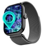 Boat Wave Sigma 3 w/Turn-by-Turn Navigation, 2.01″ (5.1 cm) HD Display, Bluetooth Calling, Crest+ OS, QR Tray, Watch Face Studio, Coins, Emergency SOS Smart Watch for Men & Women(Metal Grey)