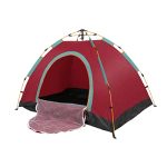 Vector X Automatic Pop Up Tent in 1 Second – 3-4 Person Portable Instant Easy Set Up Tent, Windproof, Multicolored