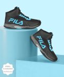FILA Basketball Shoes For Men(Black , 7)
