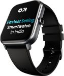 GOBOULT Drift+ 1.85″ ,BT Calling, 500Nits Brightness, 150+ Watchfaces Smartwatch(Jet Black Strap, Free Size)