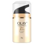 Olay Total Effects Day Cream |with Vitamin C, B5, Niacinamide, Green Tea |Fights 7 signs of ageing for glowing, hydrated and younger looking skin |Suitable for Normal, Dry, Oily & Combination skin |50 gm