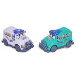 Asian Family Bus Set of Two