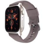 Fire-Boltt Rise Smart Watch, 1.85″ HD Display, Metal Body with Bluetooth Calling, Rotating Crown, AI Voice Assistant, 120 Sports Modes, Neon UI, SpO2 & Heart Rate Monitoring (Cinnamon Slate)