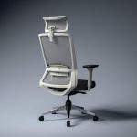 Green Soul Leo Superb | Designed for Broad Shoulders | Mesh | Ergonomic Office Chair for Work | 5 Year Warranty | Multi-Lock Intelli-Adapt Recline | Adjustable Lumbar | White Grey