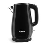 Lifelong Electric Kettle 1.5 Litre | 1350W Kettle | 304 Stainless Steel Inner Body | Cool Touch Body | Auto Shut-Off |Overheat Protection | Wide Mouth for Easy Cleaning | 360 degree Cordless Operation