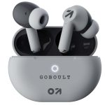 GOBOULT K40 True Wireless in Ear Earbuds with 48H Playtime, Clear Calling 4 Mics, 45ms Low Latency Gaming, Premium Grip, 13mm Bass Drivers, Type-C Fast Charging, BTv 5.3 Ear Buds TWS (Ivory White)