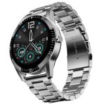 Fire-Boltt Talk Bluetooth Calling Smartwatch, 1.39″ TFT Display with Dual Button, Hands On Voice Assistance, 120 Sports Modes, in Built Mic & Speaker (Talk, Silver Steel)