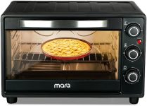 MarQ by Flipkart 26-Litre with 4 Skewers and Inbuilt light Oven Toaster Grill (OTG)(26AOTMQB / MQOT26NNTAB, Black)