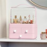 Lifelong Makeup Organiser Box with Multiple Drawers | Cosmetic Storage Box for Makeup, Jewelry, Skincare & Stationery|Dustproof, Portable & Space-Saving Organizer for Vanity, Dressing Table & Bathroom