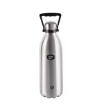 Cello Swift Thermosteel Water Bottle 2200ml, Silver | Double Walled Vacuum Insulated Bottle | Stainless Steel Flask | Keeps Drinks Hot or Cold for 24 Hours | Ideal for Home, Office, Gym & Travel