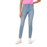 Amazon Essentials Women’s High-Rise Skinny High Rise Jeans, Light Wash, 8 Short, Multicolor, 26