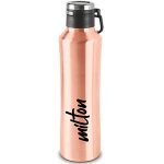 Milton Gulp 1100 Thermosteel 24 Hours Hot or Cold Water Bottle, 940 ml, 1 Piece, Rose Gold