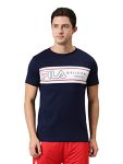 Fila Men’s Straight Fit T Shirt (12012159_Blue_L)