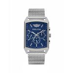 Police Mens Urban Rebel Blue Dial Stainless Steel Analog Watch