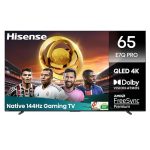 Hisense 164 cm (65 inches) E7Q PRO Series 4K Ultra HD Smart QLED TV 65E7Q PRO
