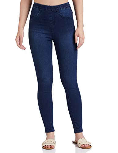 Amazon Brand – Symbol Women’s Skinny Jeans (AW19SYMDM010_Medium Blue_26)