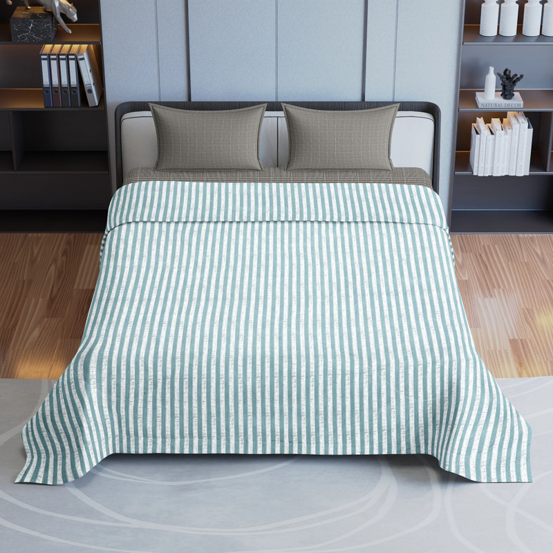 Milton Kool Caravan 5 Water Jug PU Insulated, 4.8 litres, BPA Free, Leak Proof & Portable Jug, Sturdy Handles, Ideal for Travel, Picnic, Offices, Shops, Blue Stone