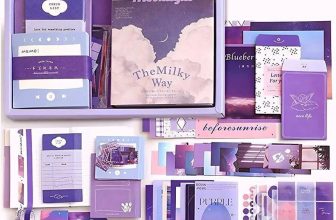 SANCORP 346pcs Journal Supplies Kit Vintage Scrapbook Stickers Pack for Art Journaling Theme,  Scrapbook Kit(DIY)