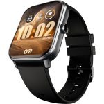 Boult GOBOULT (Formerly Drift+ Smart Watch 1.85”HD Screen, Bluetooth Calling, IP68, 500 Nits Brightness,150+ Watchfaces, AI Voice Assistant, SpO2 Monitoring, 100+ Sports Mode Smartwatch (Jet Black)