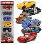 Galaxy Hi-Tech Mini Metal Die Cast Car Toy Vehicle Play Set, Free Wheel High Speed Unbreakable, Small Racing Movie Vehicle Car for Exciting Playtime Adventures for Kid, Multicolor, Set of 6