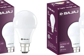 BAJAJ 12 W Basic Round B22 LED Bulb(White, Pack of 2)
