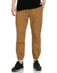 Amazon Brand – Symbol Men’s Stretchable Cargo Jogger Pants | Chinos | Casual Trousers (Slim Fit) (Brown_30), Mid Rise