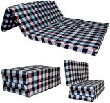 Folding Mattress, Foldable, Lightweight, Travel, Outdoor Camping, Cotton, Portable Mattress, Floor Sleeping Mat for Sleeping Soft Foam Slim Mattress for Single Bed (72″X36″X2″)
