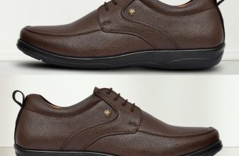 Restroad Brown formal shoe Lace Up For Men(Brown , 6)