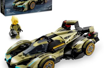 LEGO Speed Champions Lamborghini Lambo V12 Vision GT Super Car 76923 (230 Blocks)(Multicolor)