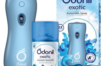 Odonil Sensual Dahlia Automatic Spray Exotic Automatic Spray | Machine + 1 Refill | Ocean Breeze | 2200 Sprays(225 ml)